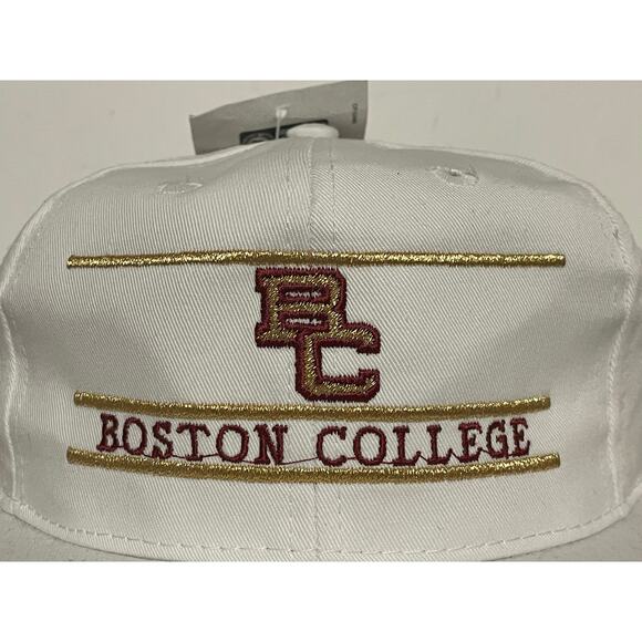 The Game Boston College Snap Back Hat White NWT - Picture 7 of 9